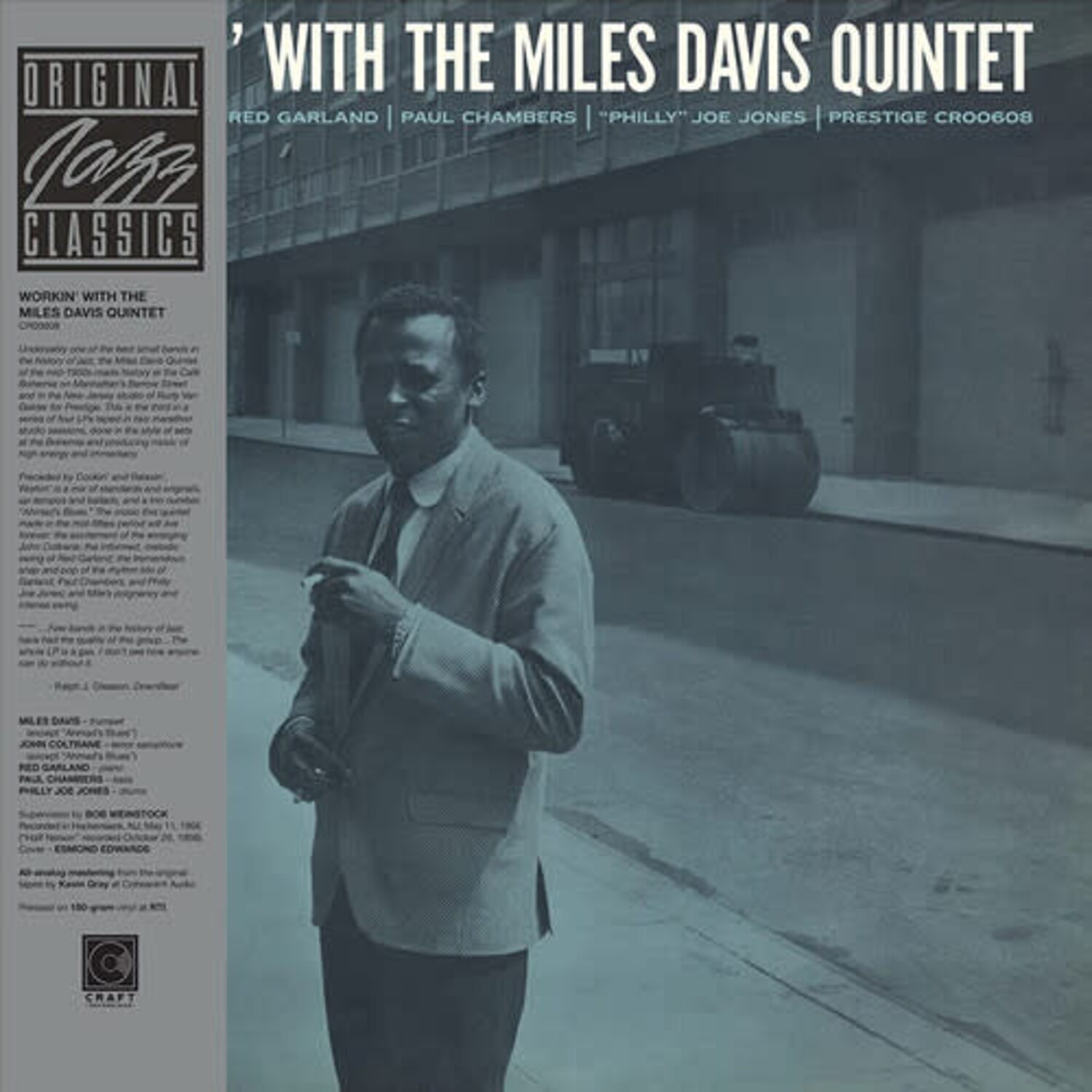 Davis, Miles - Workin' With The Miles Davis Quintet LP (original ...