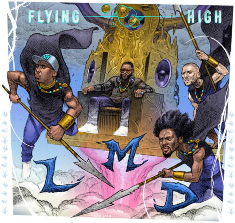LMD (LMNO, MED, Declaime) - Flying High (white vinyl)