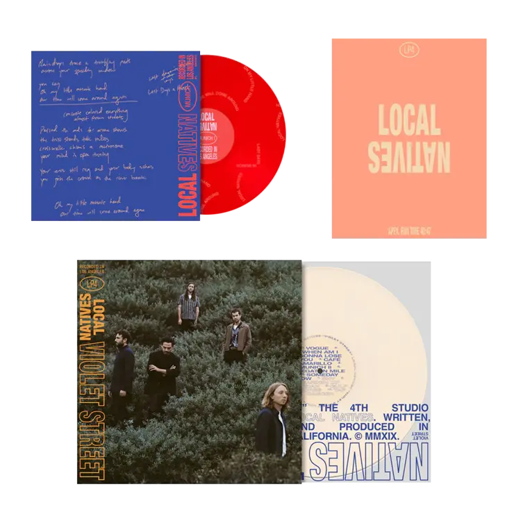 Loma Vista Local Natives - Violet Street LP+10" (deluxe cream vinyl w/red 10")
