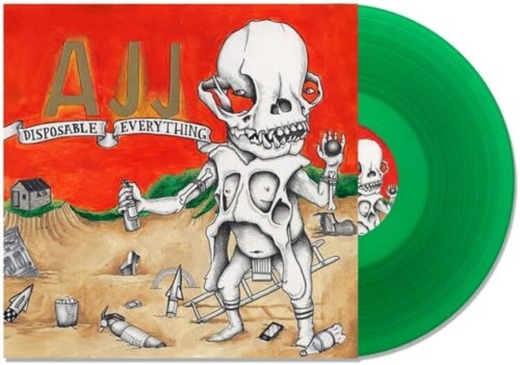 Hopeless AJJ - Disposable Everything LP (green vinyl)