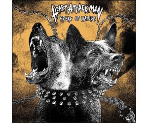 Heart Attack Man - Freak of Nature LP (orange vinyl) - Wax Trax