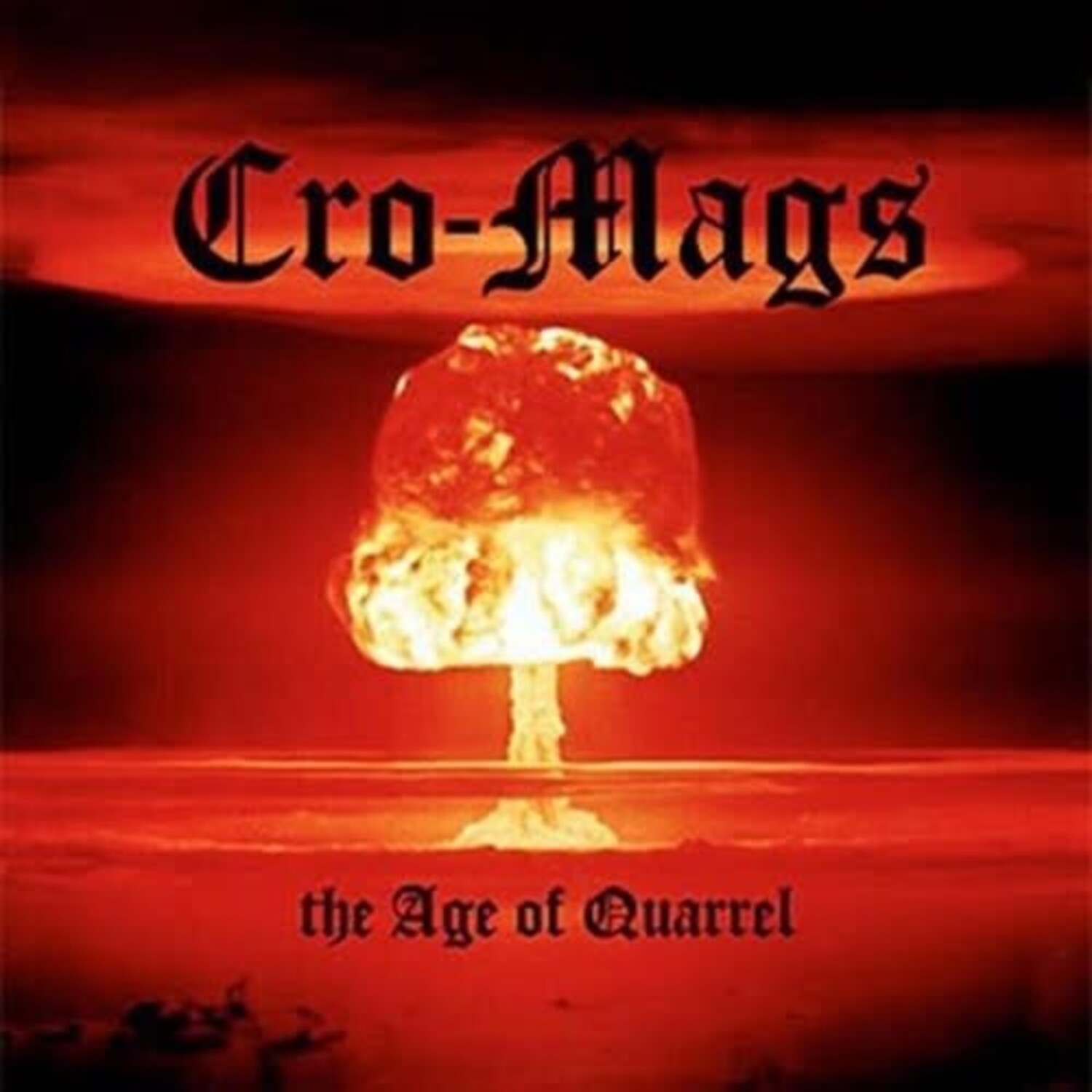 Cro-Mags - The Age of Quarrel (smoke color vinyl) Wax Trax Records