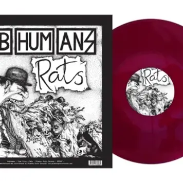 Subhumans - Time Flies + Rats LP (deep purple vinyl)