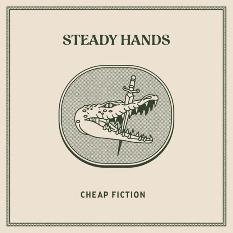 Lame-O -Run For Cover Steady Hands - Cheap Fiction LP (blue vinyl)