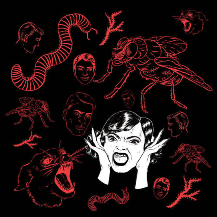 Bush Tetras - They Live in My Head LP (red vinyl)