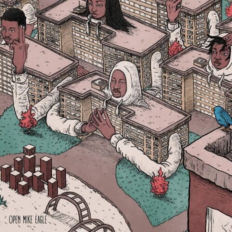 Open Mike Eagle - Brick Body Kids Still Daydream LP (red/cream vinyl)