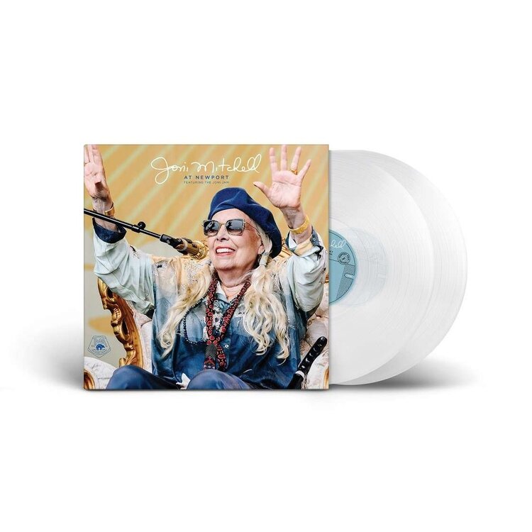 Rhino Mitchell, Joni - At Newport 2LP (clear vinyl)