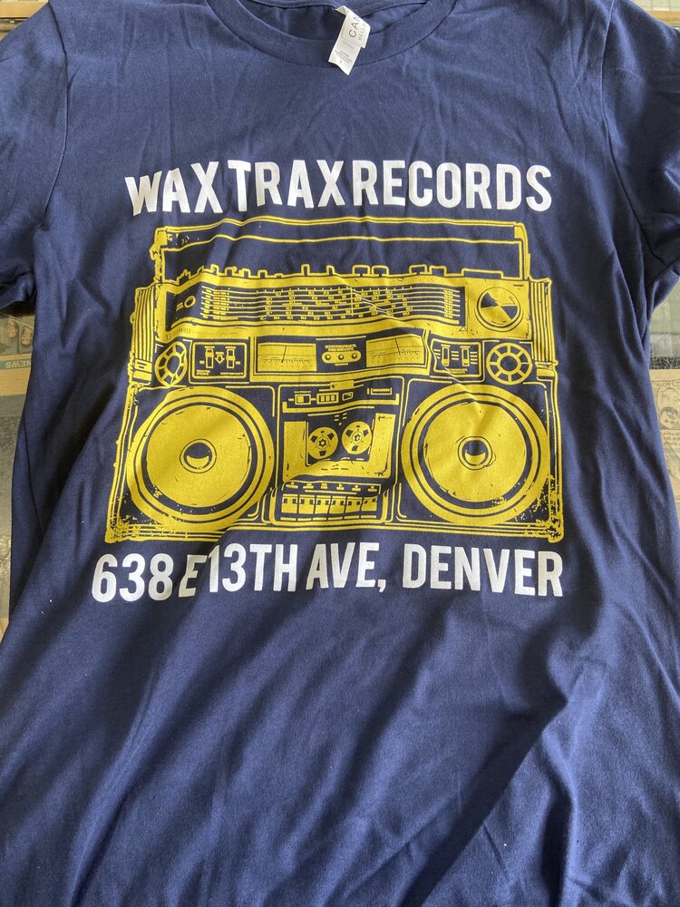 Wax Trax - Boom Box T-Shirt