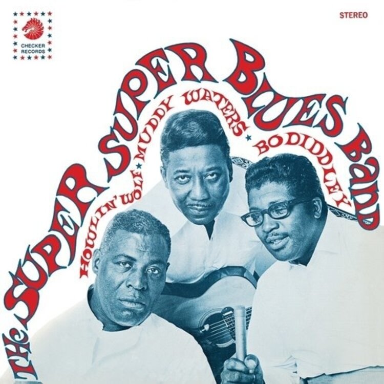 Howlin' Wolf/Muddy Waters/Bo Diddley - The Super Super Blues Band LP (color vinyl)
