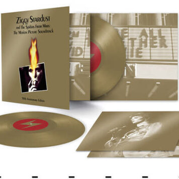 Rhino Ziggy Stardust & the Spiders From Mars Soundtrack 2LP (gold vinyl 50th anniv.)