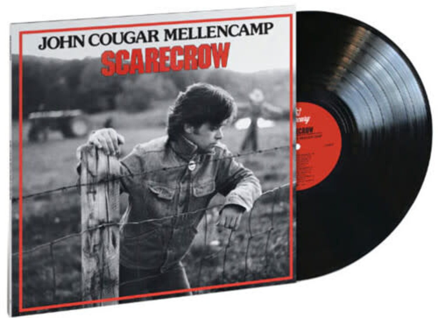 John Cougar Mellencamp Scarecrow オリジナル 1985 Vinyl LP Small