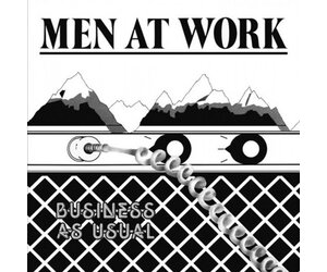 Men at Work BUSINESS AS USUAL オリジナル 1982 Vinyl Mint Like NEW