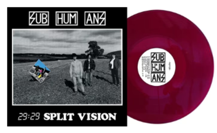 Subhumans - 29:29 Split Vision LP (deep purple vinyl)