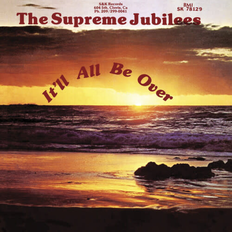Light In The Attic Supreme Jubilees, The - It'll All Be Over LP (color vinyl)