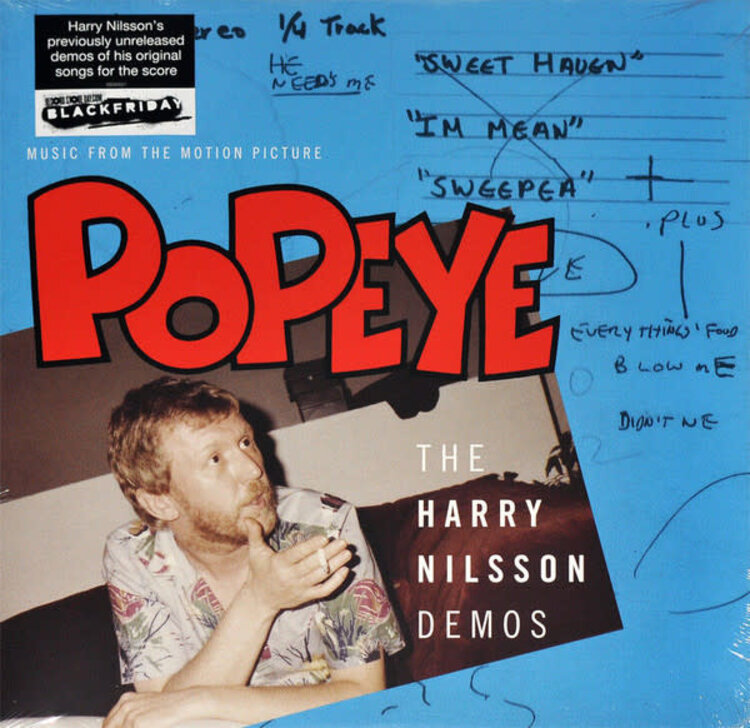Varese Sarabande Popeye - The Harry Nilsson Demos Soundtrack (1980) LP