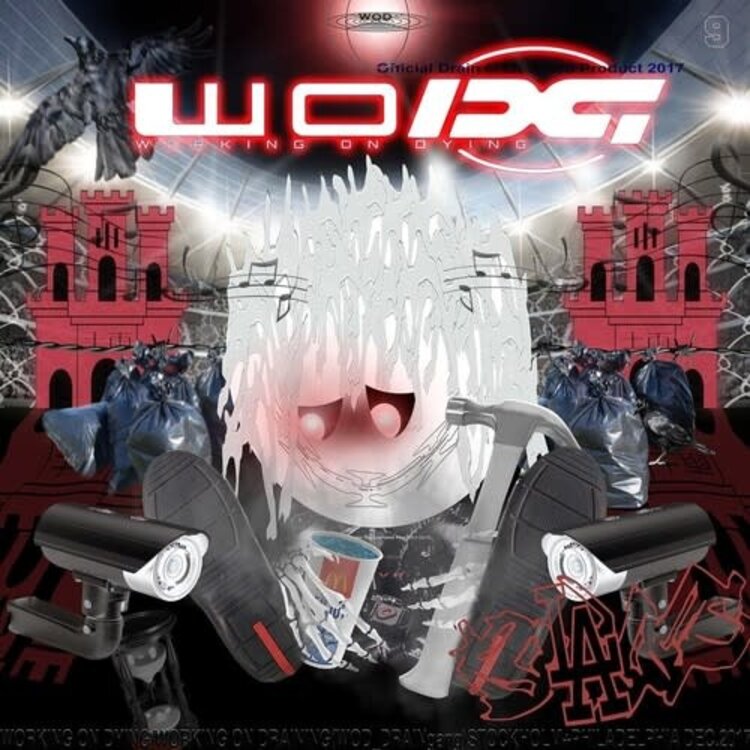 Year0001 Bladee - Working on Dying LP (clear vinyl)