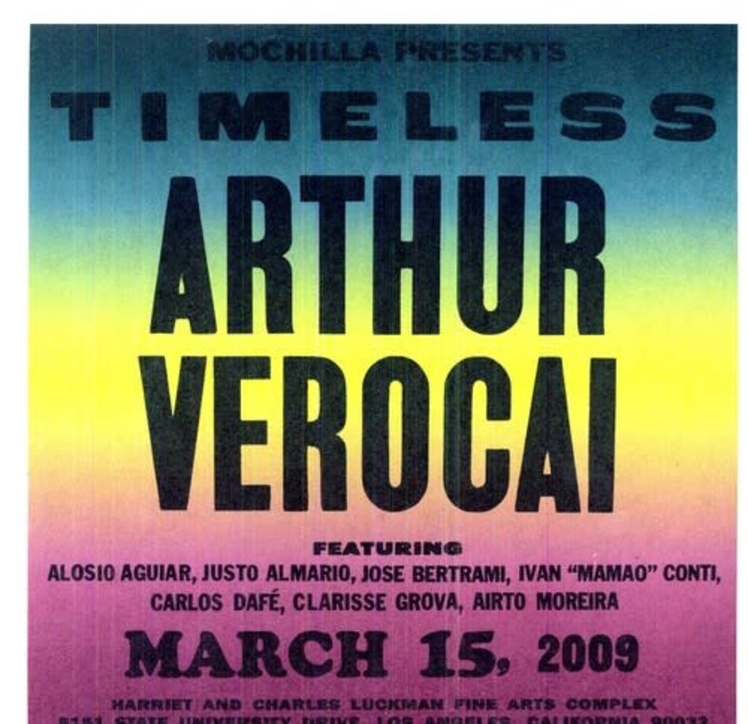 Verocai, Arthur - Mochilla Presents Timeless LP - Wax Trax Records