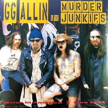 Allin, GG & The Murder Junkies - Terror in America LP (green vinyl)