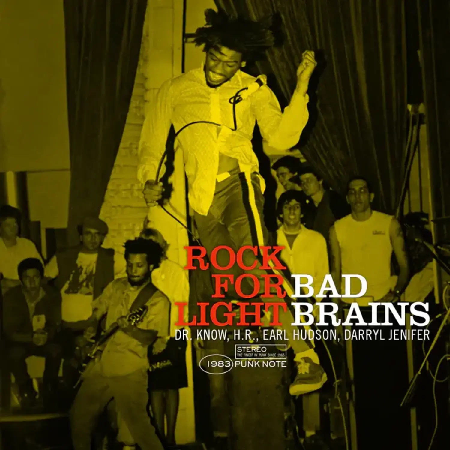 Bad Brains - Rock for Light LP (punk note edition) - Wax Trax Records