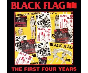 Black Flag - First Four Years / Singles LP - Wax Trax Records