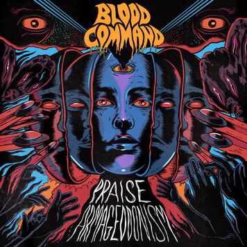 Hassle Records Blood Command - Praise Armageddonism  LP (color vinyl)