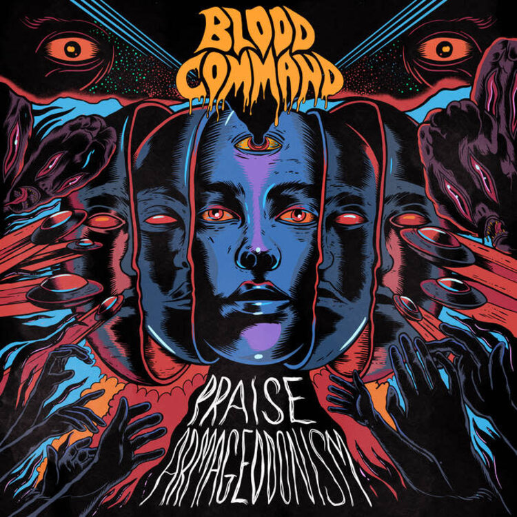 Hassle Records Blood Command - Praise Armageddonism  LP (color vinyl)