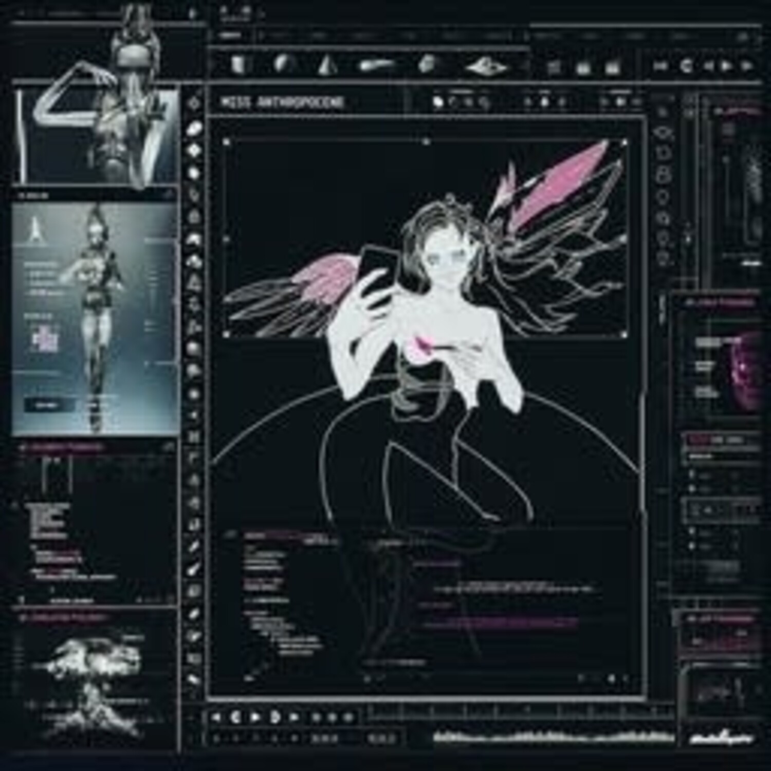 LP Grimes Miss Anthropocene 4AD0211LP 4AD 未開封 /00260 Grimes - Miss Anthropocene - LP – The 'In' Groove