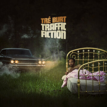 Oh Boy Records Burt, Tre' - Traffic Fiction LP (red, black marbled vinyl)