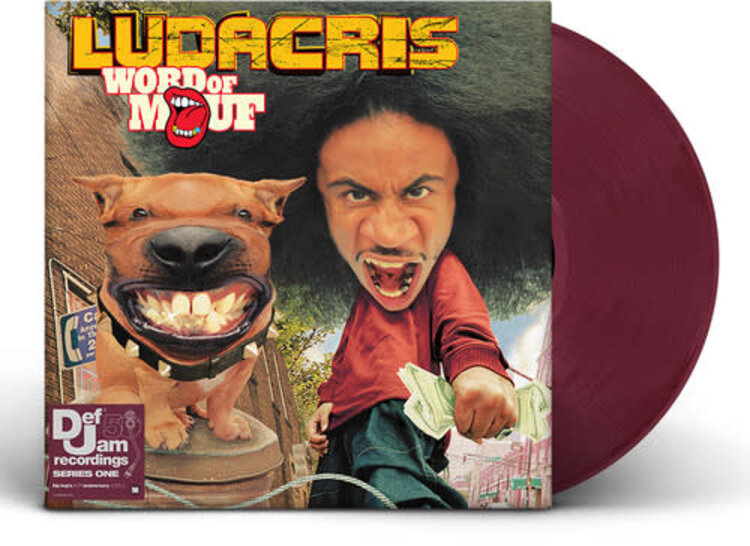 Def Jam Ludacris - Word of Mouf LP (series one burgundy vinyl)