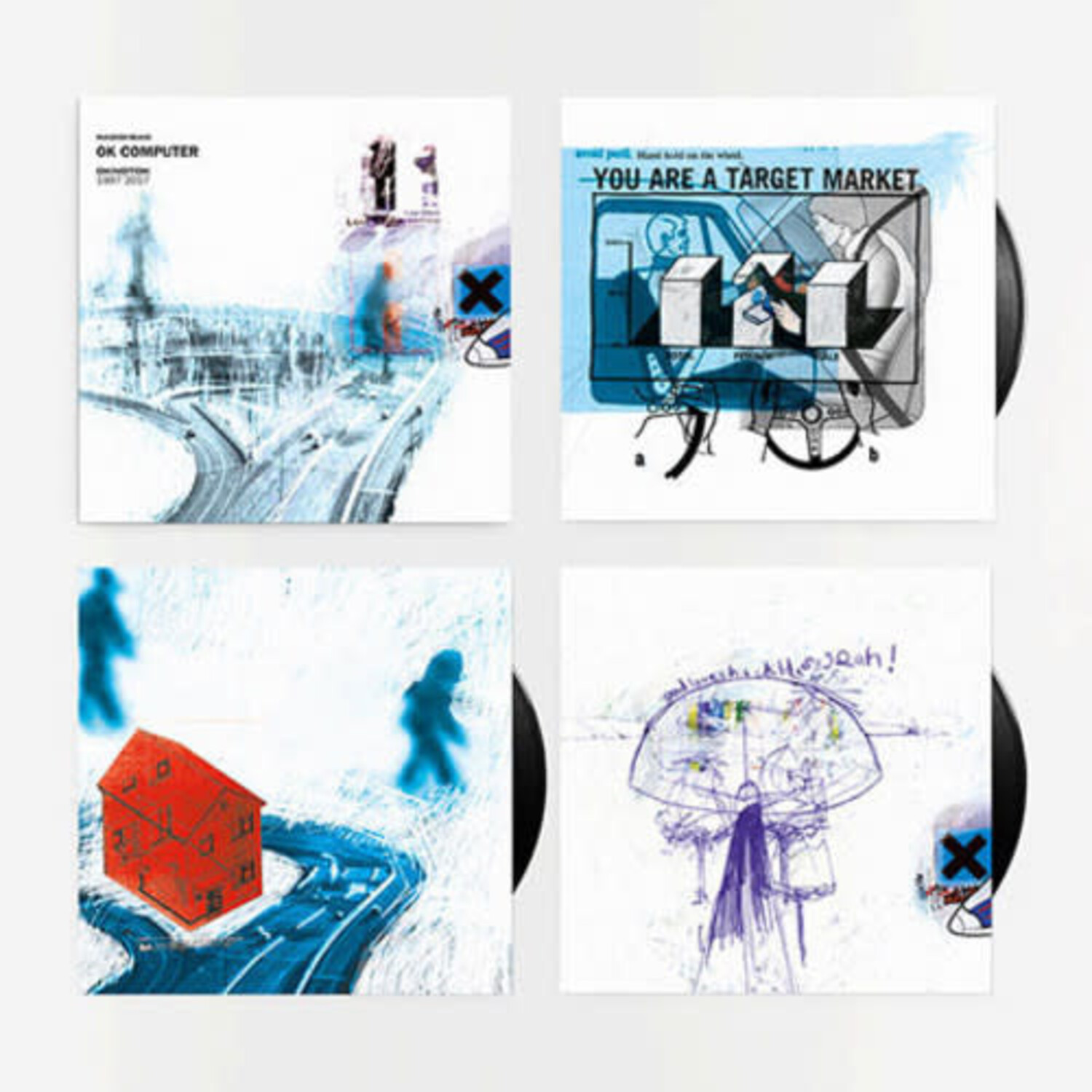Radiohead - OK Computer OKNOTOK 1997 2017 LP - Wax Trax Records