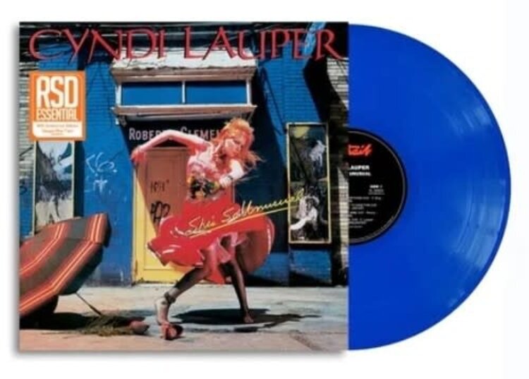 Legacy Lauper, Cindy - She's So Unusual LP (blue vinyl)