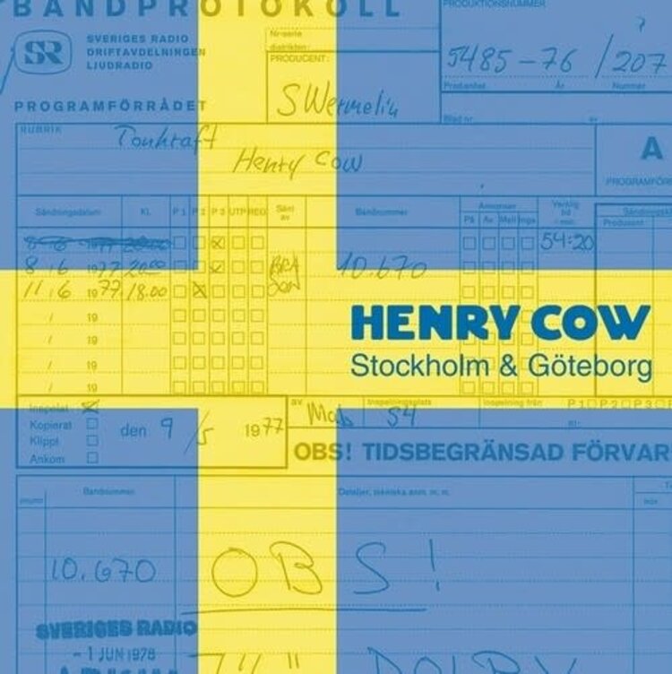 Henry Cow - Stockholm & Goteborg LP