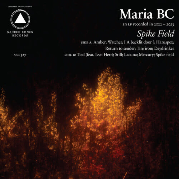 Sacred Bones Maria BC - Spike Field LP (red vinyl)