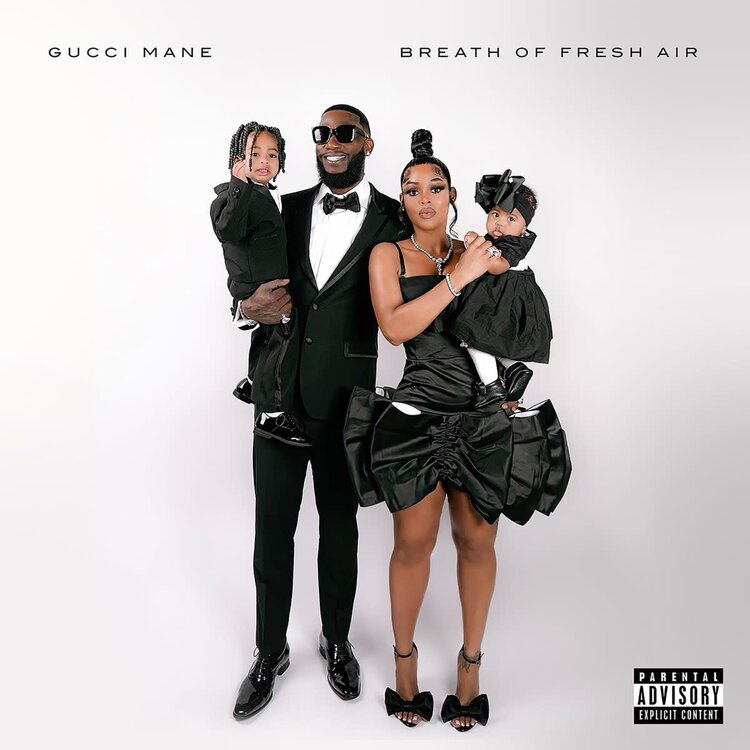 Atlantic Gucci Mane - Breath of Fresh Air LP (clear vinyl)