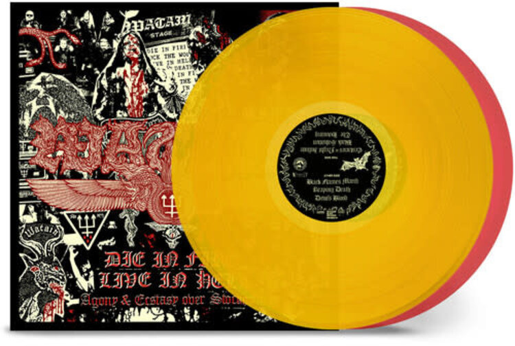 Nuclear Blast Watain - Die in Fire - Live in Hell 2LP (color vinyl)