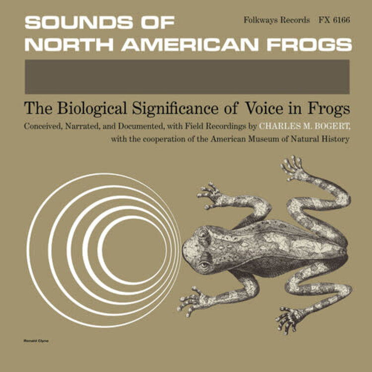 Smithsonian Folkways Various - Sounds of North American Frogs LP