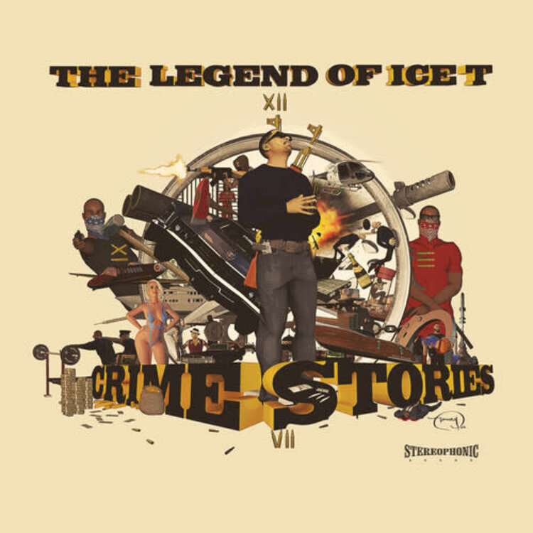 Ruffnation Ice T - The Legend of Ice T: Crime Stories 3LP (180g color vinyl)