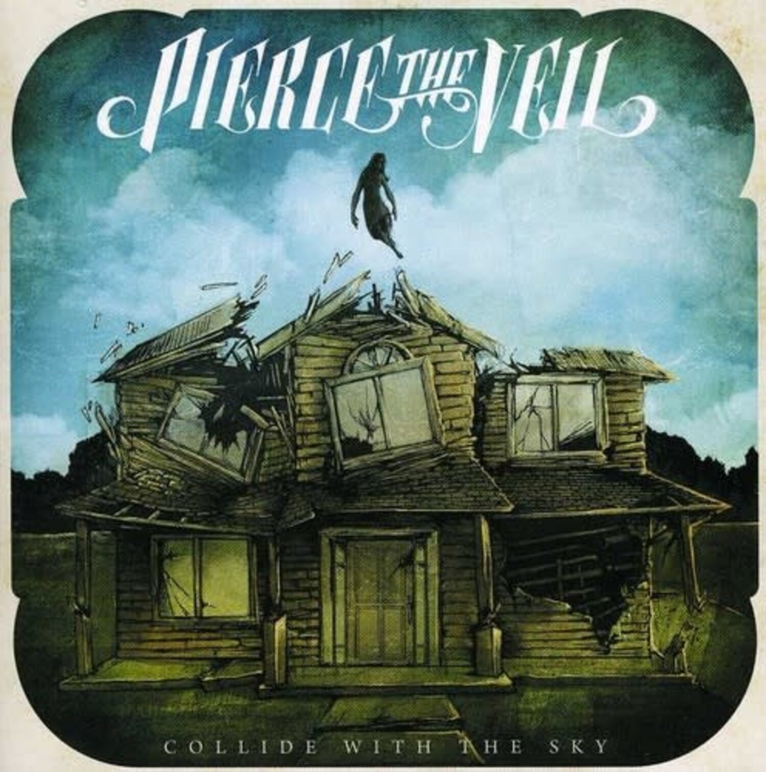 Pierce The Veil COLLIDE WITH THE SKY国内盤 Pierce the Veil - Collide With The Sky LP (color vinyl) - Wax Trax