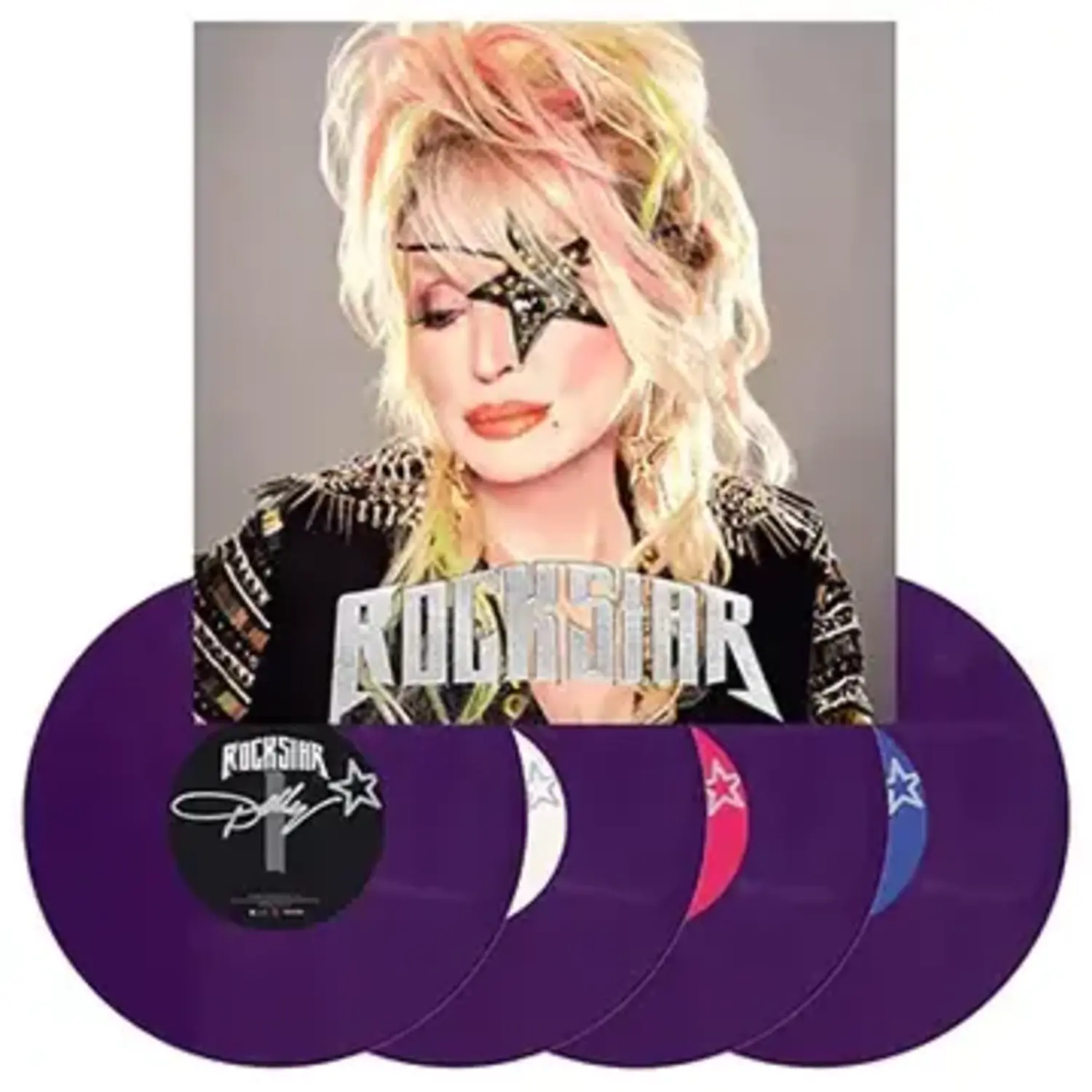 Parton, Dolly - Rockstar 4LP Box Set (color vinyl) - Wax Trax Records