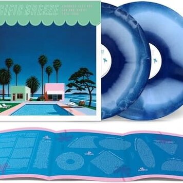 Various - Pacific Breeze 1 2LP (blue green vinyl Japanese City Pop, AOR & Boogie '76-'86)