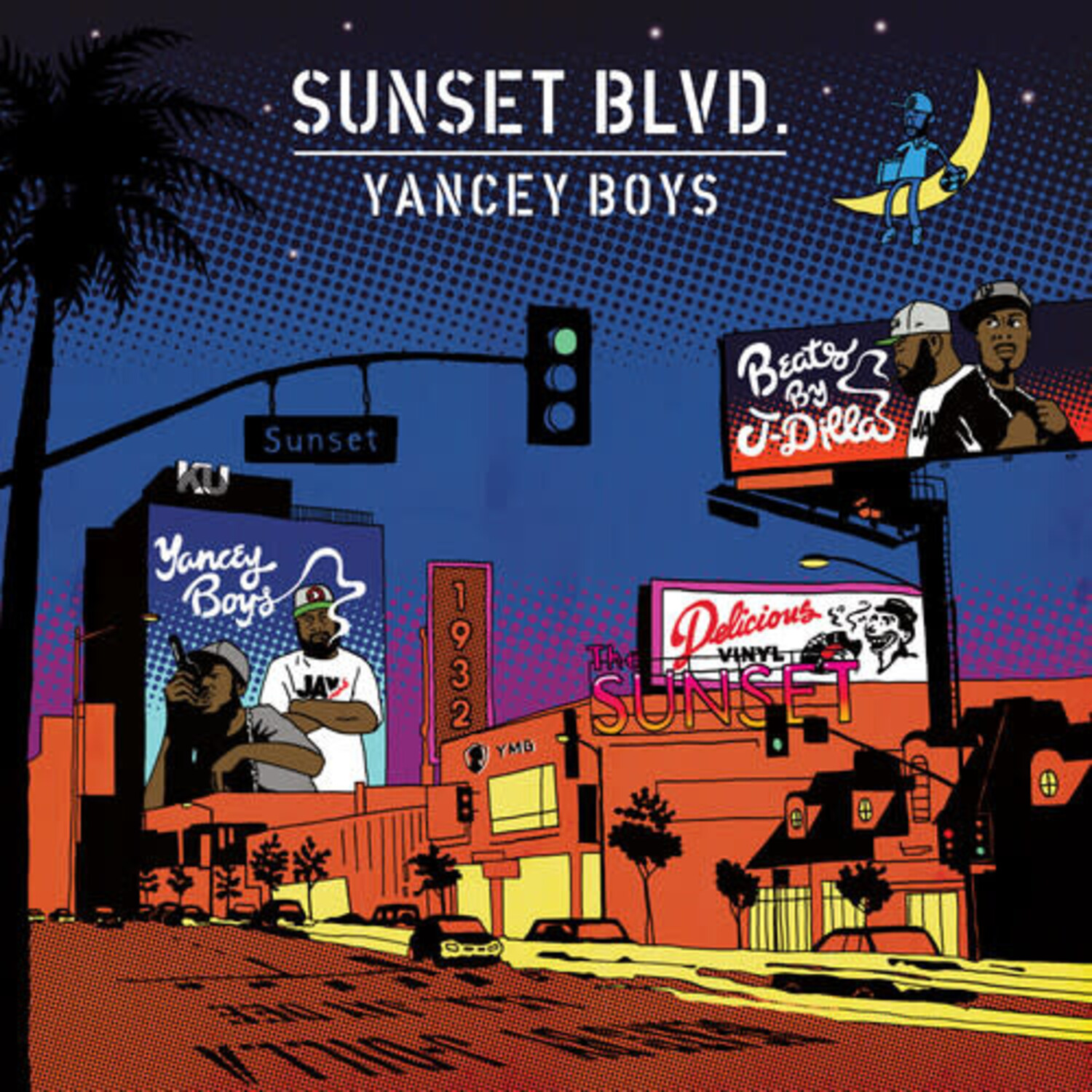Yancey Boys – Sunset Blvd. 2LP レコード Yancey Boys - Sunset Blvd 2LP - Wax Trax Records