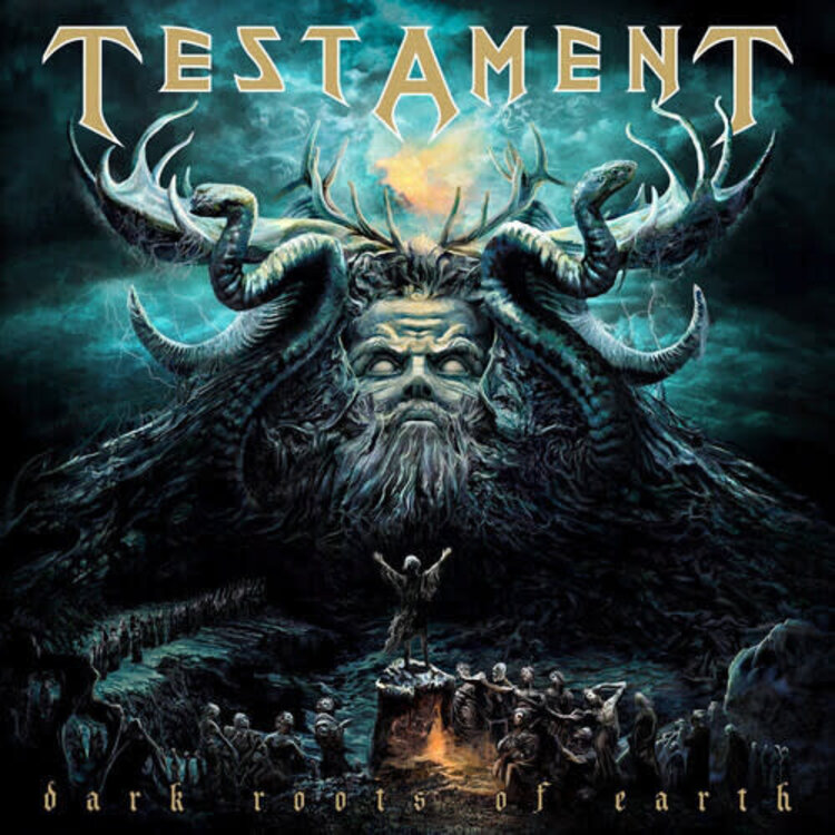 Testament -  Dark Roots of Earth LP (gold/green vinyl)