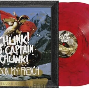 Fearless Chunk! No, Captain Chunk! - Pardon My French LP (red smoke vinyl)