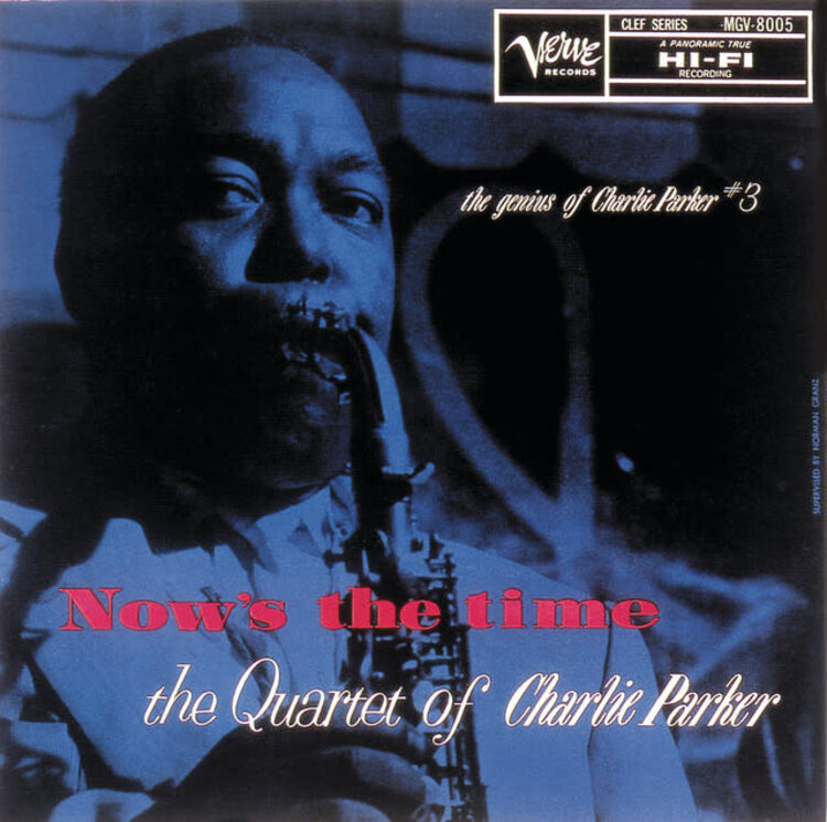 Verve Parker, Charlie Quartet - Now's the Time (Genius of... #3) LP (180g vinyl)
