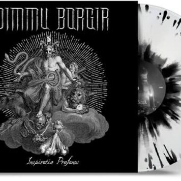 Dimmu Borgir - Inspiratio Profanus LP (white w/ black splatter vinyl)