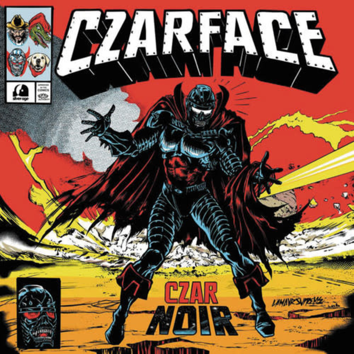 Czarface - Czar Noir LP (red & white vinyl) - Wax Trax Records