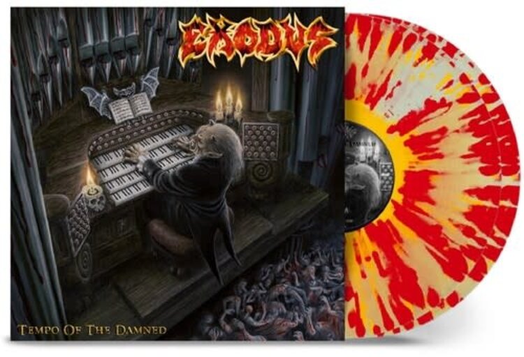 Nuclear Blast Exodus - Tempo of the Damned 2LP (20th anniv. yellow/red splatter vinyl)
