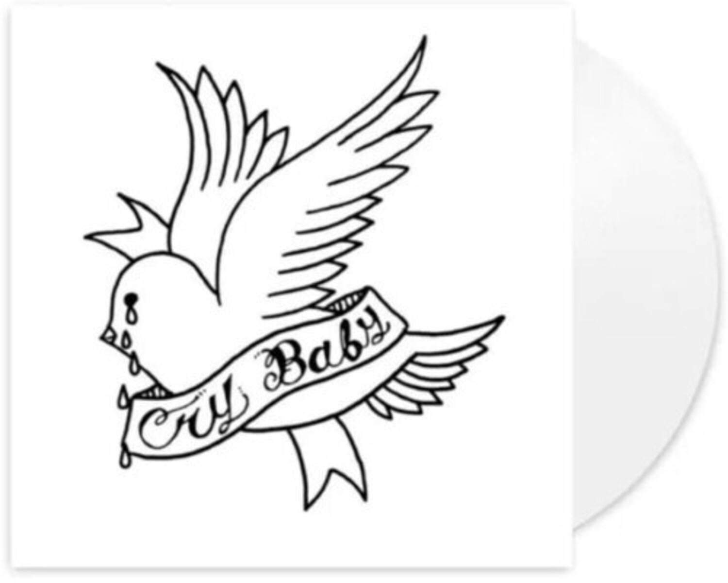 Pre-Order - Lil Peep - Crybaby LP (white vinyl) - Wax Trax Records