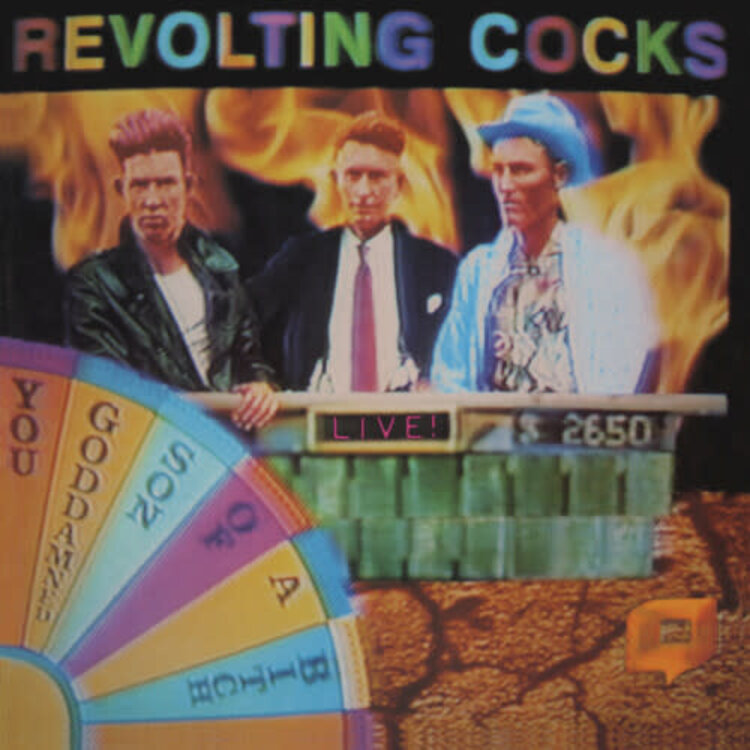 Cleopatra Revolting Cocks - Live! You Goddamned Son of a Bitch 2LP (purple vinyl)