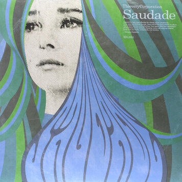 Primary Wave Thievery Corporation -  Saudade LP  (blue vinyl, 10th anniv.)